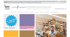 Desktop Screenshot of bbw-muenchen.de