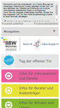 Mobile Screenshot of bbw-muenchen.de